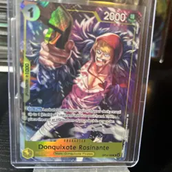 One Piece Trafalgar Law and Rosinante Illustration Box Vol 6 Promo Cards - Image 3