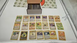 195 Water Damaged Vintage Pokemon Card Lot WOTC First Edition - Image 1