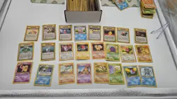 195 Water Damaged Vintage Pokemon Card Lot WOTC First Edition - Image 3