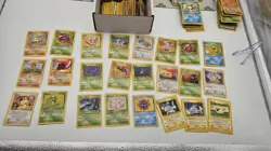 195 Water Damaged Vintage Pokemon Card Lot WOTC First Edition - Image 5