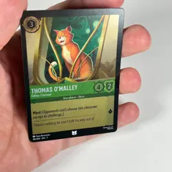 Disney Lorcana Foil Card Thomas O’Malley Feline Charmer 88/204 Archazia’s Island - Image 3