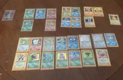 Pokemon Cards from Base Set, Base Set 2, Fossil, Jungle and more. Moderate usage - Image 1