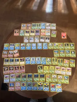 Pokemon Cards from Base Set, Base Set 2, Fossil, Jungle and more. Moderate usage - Image 3