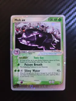 Muk EX 96/97 Dragon Holo Pokemon Card - Image 1