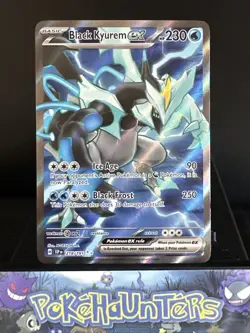 Pokemon Card Black Kyurem EX 218/191 Surging Sparks Full Art Ultra Rare NM - Image 1