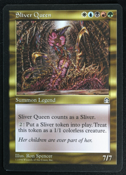Sliver Queen Magic Card Stronghold Reserved List MTG - Image 1