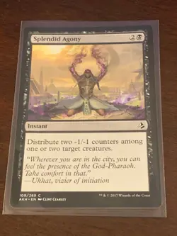 Magic the Gathering Amonkhet Splendid Agony - Image 1