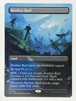 Restless Reef (Borderless) R The Lost Caverns of Ixalan 349 NM - Image 1