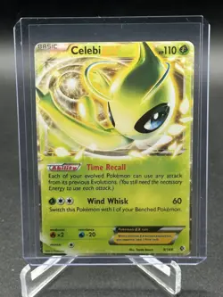 Pokemon TCG Celebi EX 9/149 Boundaries Crossed Ultra Rare Holo 110HP - Image 1