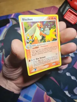 Pokemon TCG Blaziken Holo Card 3/109 Ruby and Sapphire Edition - Image 3