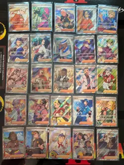 Pokemon 25 Cards Lot Full Art SR Trainer English Near Mint Gaifu - Image 1