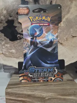 Pokemon XY Steam Siege Sleeved Booster Pack Factory Sealed - Image 1
