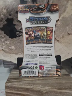 Pokemon XY Steam Siege Sleeved Booster Pack Factory Sealed - Image 2