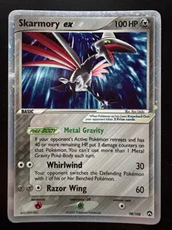 SKARMORY EX 98/108 EX POWER KEEPERS NM POKEMON - Image 1