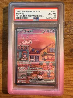PSA 10 Mew ex - Pokemon 151 Ultra-Premium Collection (SVP EN 053) - Image 1