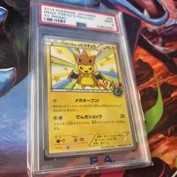 PSA 9 MINT Mega Tokyo's Pikachu XY Promo Japanese 2014 Pokemon 098/XY-P - Image 4