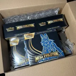 x 5 Pokemon TCG Mega Evolution Lucario Elite Trainer Box ETB Brand New Sealed - Image 3