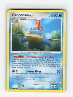 CROCONAW 44/123 MYSTERIOUS TREASURES POKEMON TCG LP - Image 1