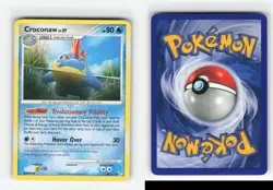 CROCONAW 44/123 MYSTERIOUS TREASURES POKEMON TCG LP - Image 3