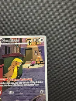 Pokemon TCG Gumshoos 153/132 ME01: Mega Evolution Illustration Rare Near Mint - Image 3