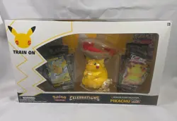 Pokemon TCG Celebrations Premium Figure Collection Pikachu VMAX Box 820650809408 - Image 3