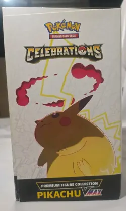 Pokemon TCG Celebrations Premium Figure Collection Pikachu VMAX Box 820650809408 - Image 4
