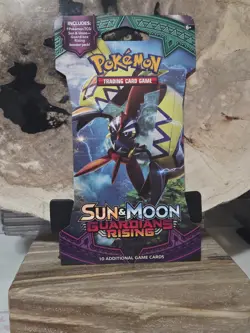 Pokemon Sun And Moon Gaurdians Rising Sleeved Booster Pack Factory Sealed - Image 1