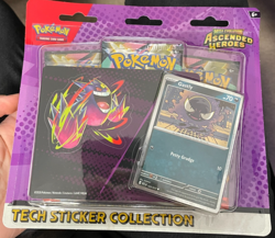 Pokemon Mega Evolution S2.5 Ascended Heroes Tech Sticker - Ghastly - IN HAND - Image 1