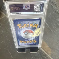 1999 POKEMON FOSSIL 1ST EDITION #12 MOLTRES - HOLO PSA 7 - Image 3