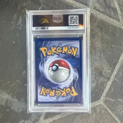 1999 POKEMON FOSSIL 1ST EDITION #12 MOLTRES - HOLO PSA 7 - Image 4