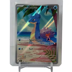 2025 Pokemon, Destined Rivals, #194/182 Misty's Lapras Holo Illustration Rare NM - Image 1