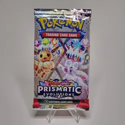 22.67g VERY HEAVY! Prismatic Evolutions Pokemon Factory Sealed Booster Pack - Image 3