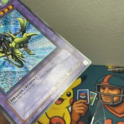 Yugioh Gaia The Dragon Champion LOB-125 Secret Rare HP Holo - Image 4