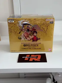 ONE PIECE TCG ENGLISH OP-04 KINGDOMS OF INTRIGUE SEALED BOOSTER BOX - Image 2