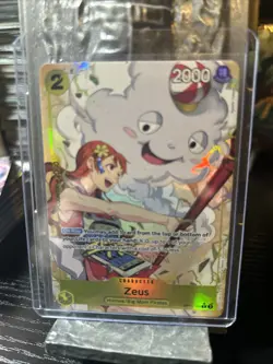 Zeus OP11-106 Nami Alternate Art One Piece Card English A Fist of Divine Speed - Image 3