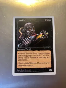 Necrite, 5th Edition Magic Cards, LP, COMBINED SHIPPING - Image 1