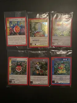 MetaZoo Christmas Pin Club Set of Sealed Promos Complete (6 Cards) 2022 (x1) - Image 1