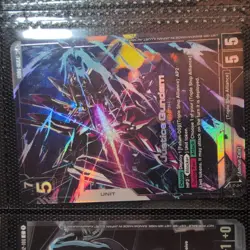 Justice Gundam LR+ - GD01-066 - Alt Art - Newtype Rising - Gundam Card Game TCG - Image 1