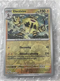 Electivire 047/142 Sv07: Stellar Crown Reverse Holo NM Pokemon TCG Card - Image 1