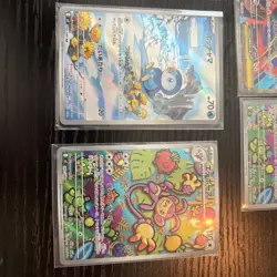 Pokemon Card Lot 5 Japanese Inferno IR Piplup Ludicolo Ambipom Lucario NM - Image 3