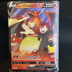 Lance's Charizard V SWSH133 SWSH: Sword & Shield Promo Cards Holo - Image 1