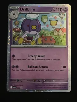 Drifloon 005 and Drifblim 006 - 2 Card Set - Mega Evolution Promo Holo - Image 5