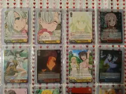 Weiss Schwarz Assorted Card Lot ×16 SR, RR, R, CR English And Japanese - Image 2