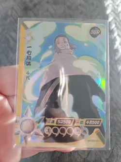 Chiyo NR-SSR-073 Naruto Kayou Card Rainbow Holo PACK FRESH - Image 1
