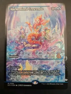 Harmonized Crescendo (0384) (Showcase) Lorwyn Eclipsed MTG Foil Near Mint - Image 1