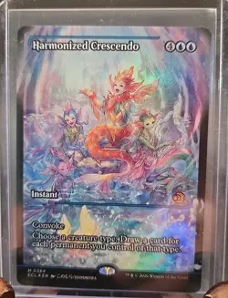 Harmonized Crescendo (0384) (Showcase) Lorwyn Eclipsed MTG Foil Near Mint - Image 3