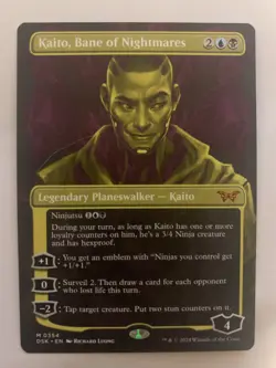 Kaito, Bane of Nightmares (Showcase) Duskmourn: House of Horror Regular - Image 1