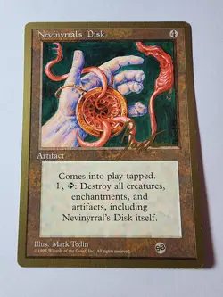 Nevinyrral's Disk - 1996 George Baxter (4ED) (SB) World Championship Decks... - Image 1