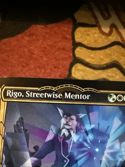 Mtg Magic Capenna Misprint Miscut Corners Togo Streetwise Mentor Misprint Error - Image 3
