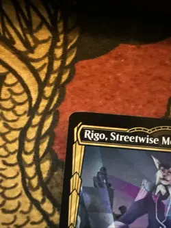 Mtg Magic Capenna Misprint Miscut Corners Togo Streetwise Mentor Misprint Error - Image 4